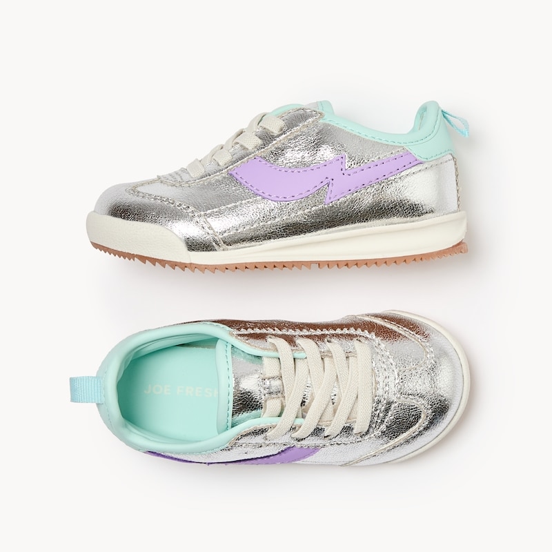 Toddler Girls' Lace-Up Sneakers