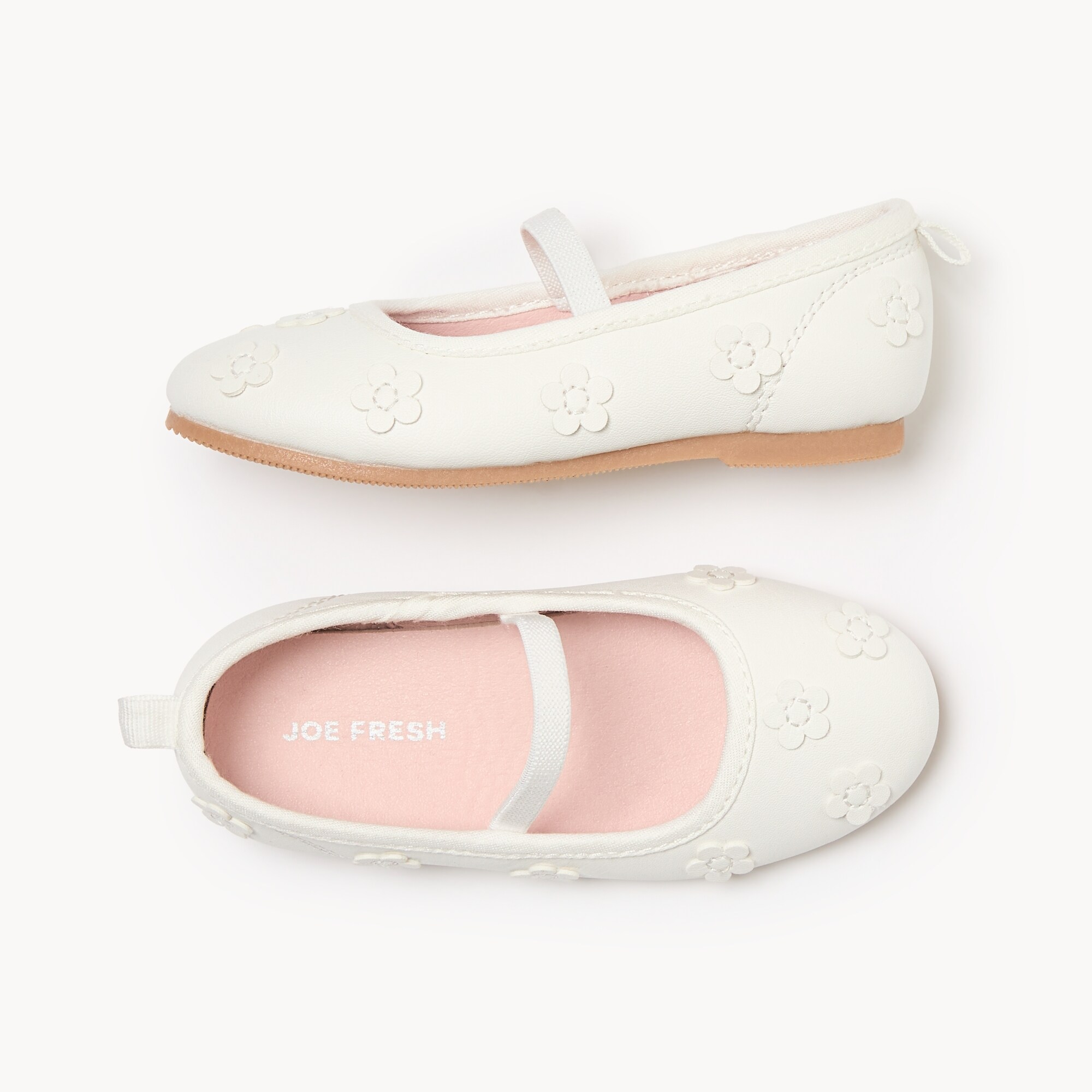Ballerines à motif floral pour petites filles