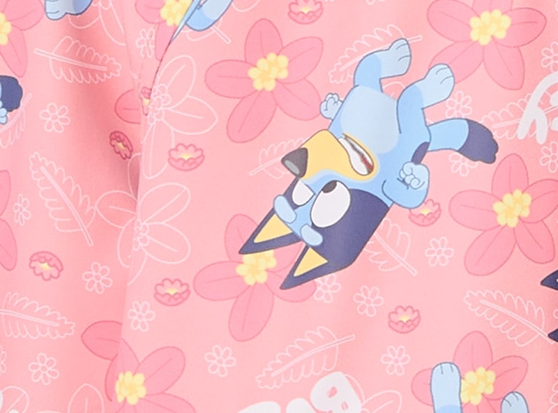 Toddler Girls' Bluey Raincoat