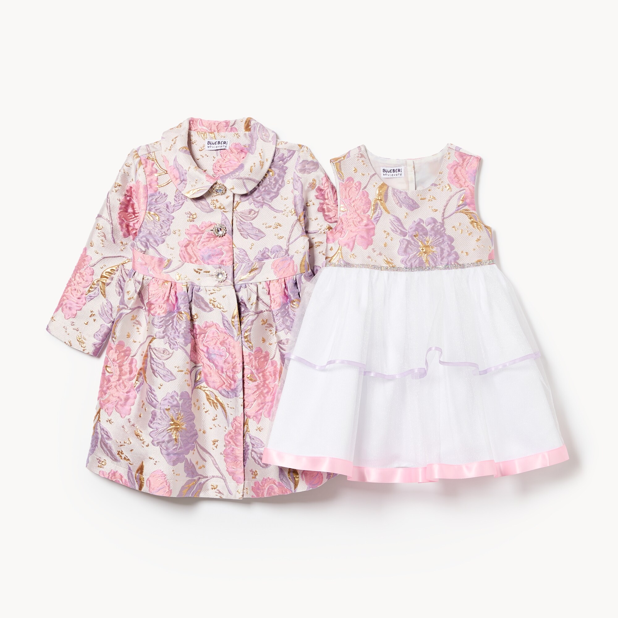 Toddler Girls' Blueberi Boulevard Dress Set