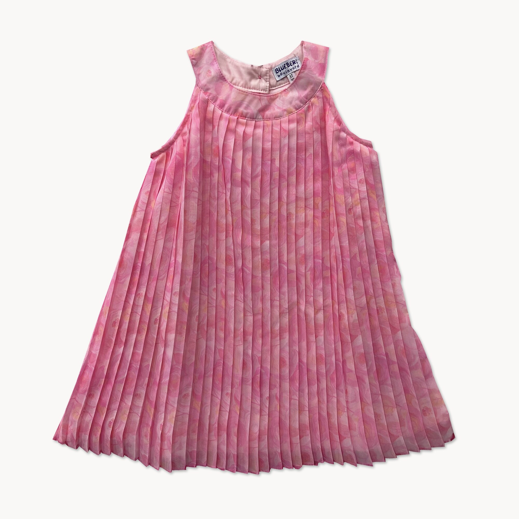 Robe plissée Blueberi Boulevard, petites filles