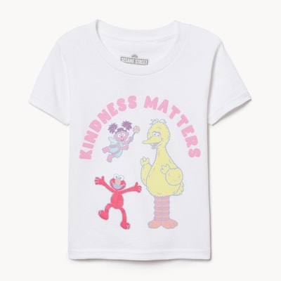 Joe Fresh T-shirt imprimé Sesame Street pour petites filles 1 ea, 16,00 $/1ch
