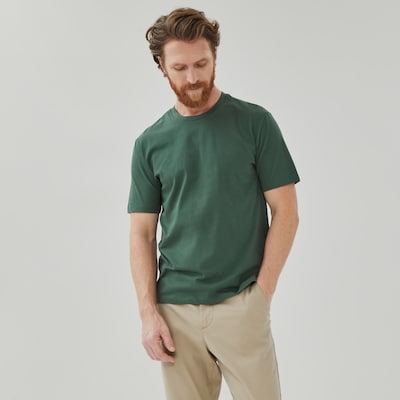 Men's Organic Cotton T-Shirt - Dark Green