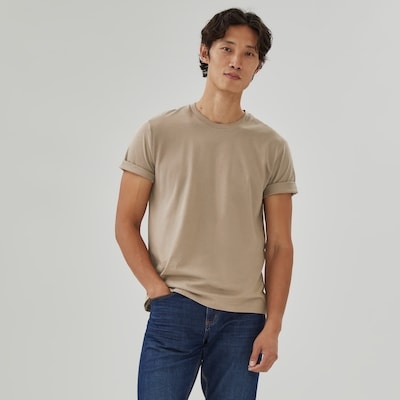 Men's Organic Cotton T-Shirt - Taupe