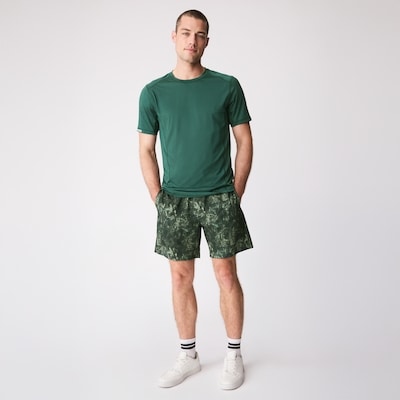Men's Active Four-Way Stretch T-Shirt - Green Mix