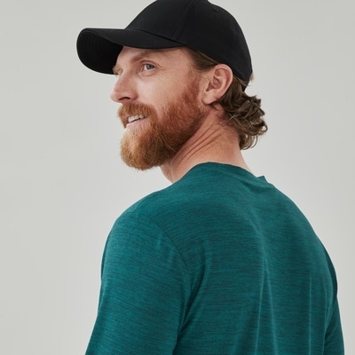 Men's Active Long Sleeve - Green Mix