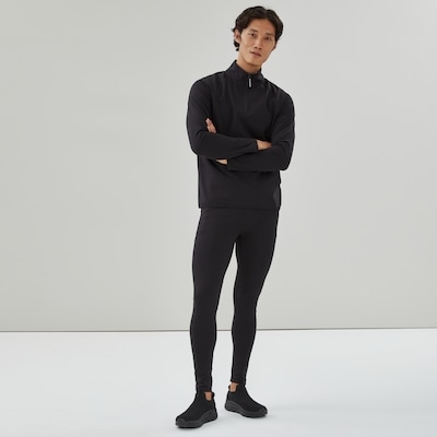 Men's On-the-Go Quarter-Zip Pullover - Black