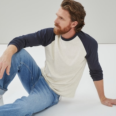 Joe Fresh Haut à manches longues coton biologique, hommes 1 ea, 19,00 $/1ch