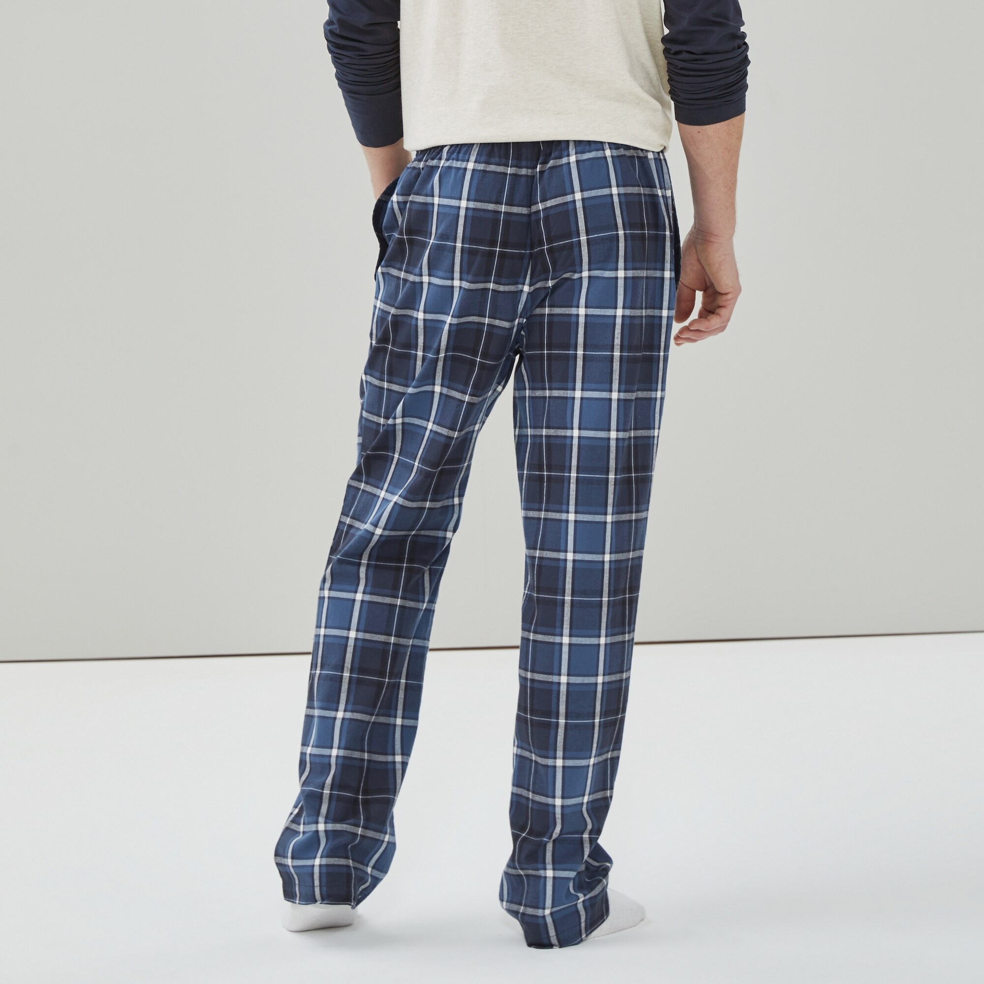 Pantalon de nuit à carreaux pour hommes