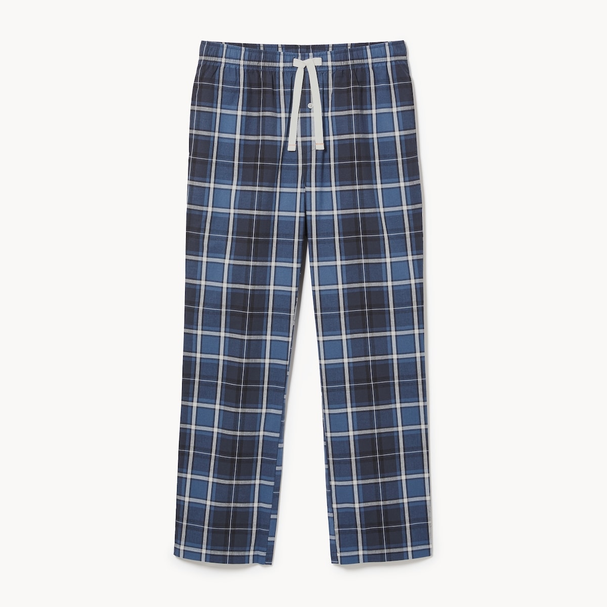 Pantalon Pyjama Homme Flanelle Coton à Carreaux - Poches Et Braguette Boutonnée - Jveyvth