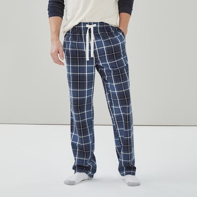 Men's Checkered Sleep Pant - Dark Navy