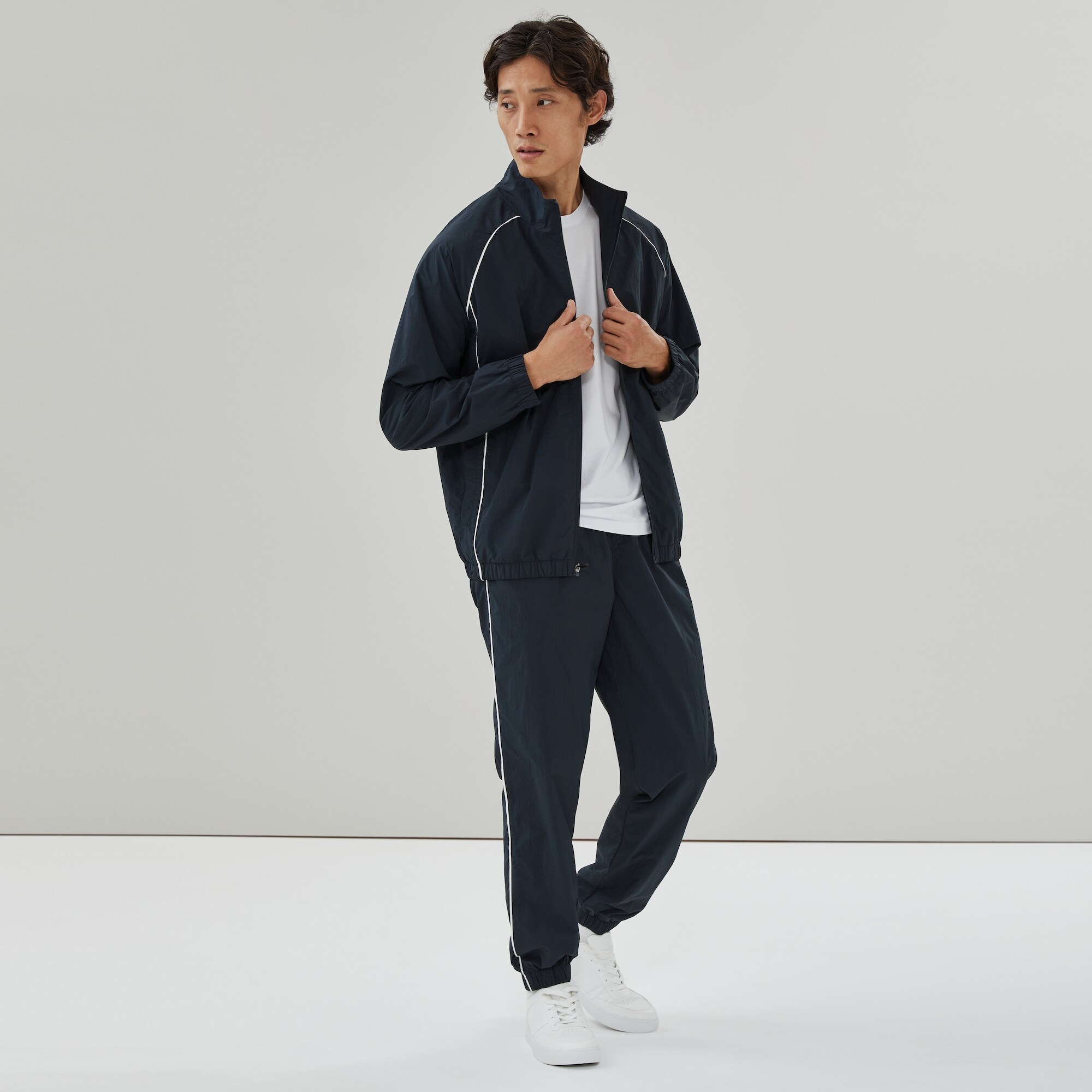 Veste d’athlétisme sport fermeture éclair, hommes