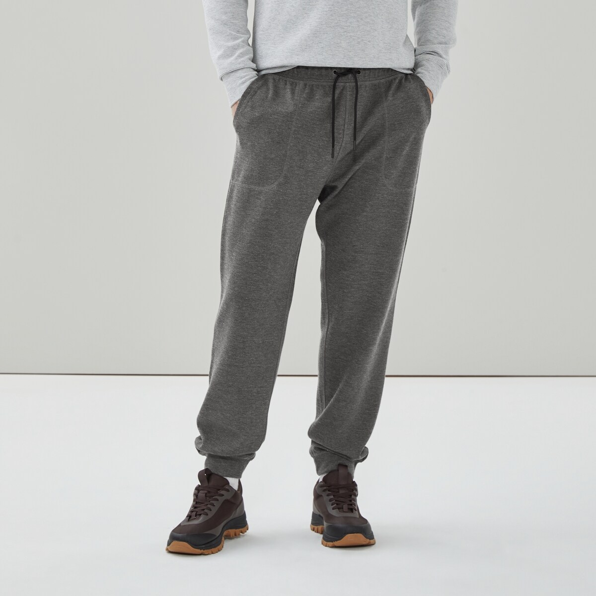 Pantalon de jogging sport pour hommes - Mlange De Gris