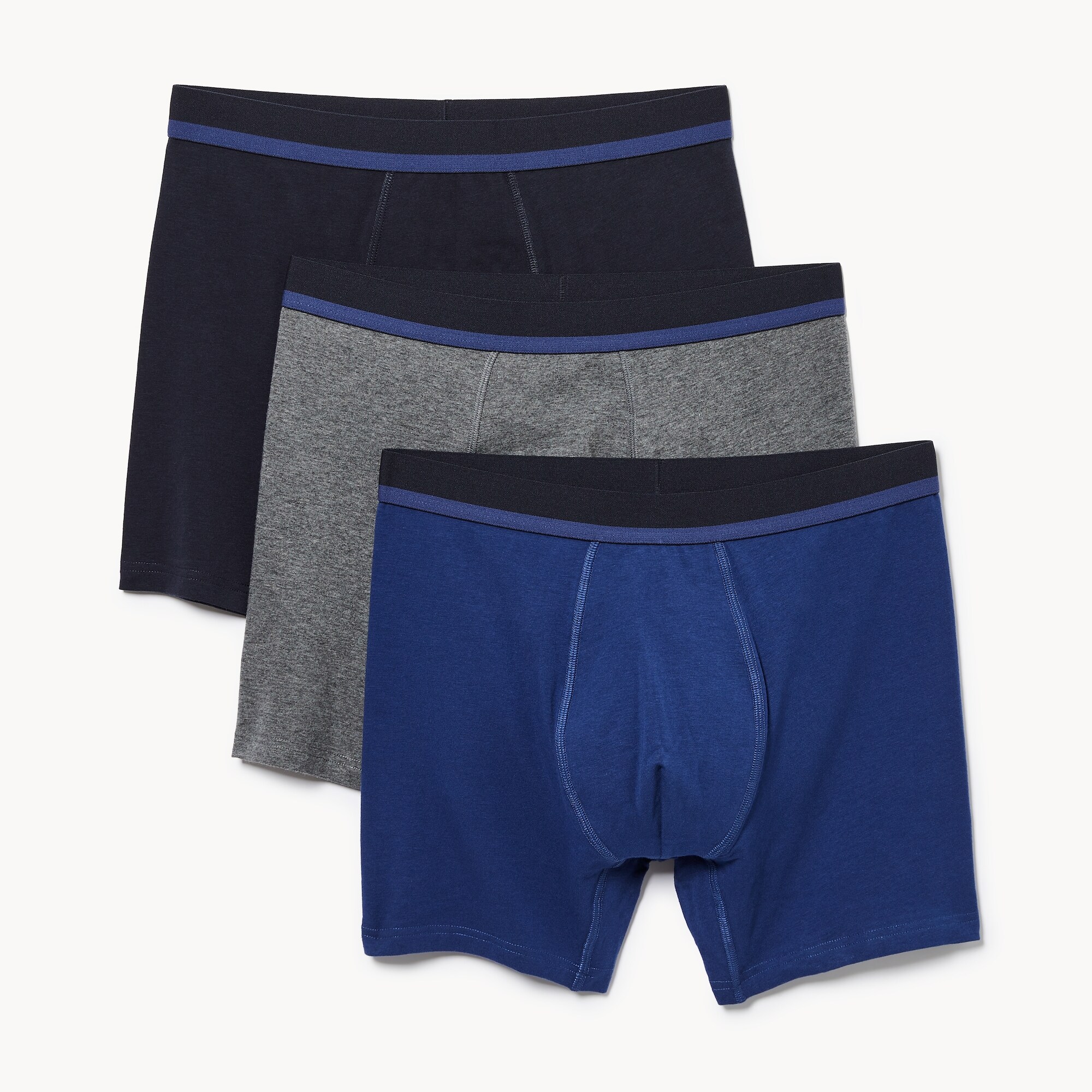 Ensemble de 3&nbsp;caleçons boxeurs pour hommes