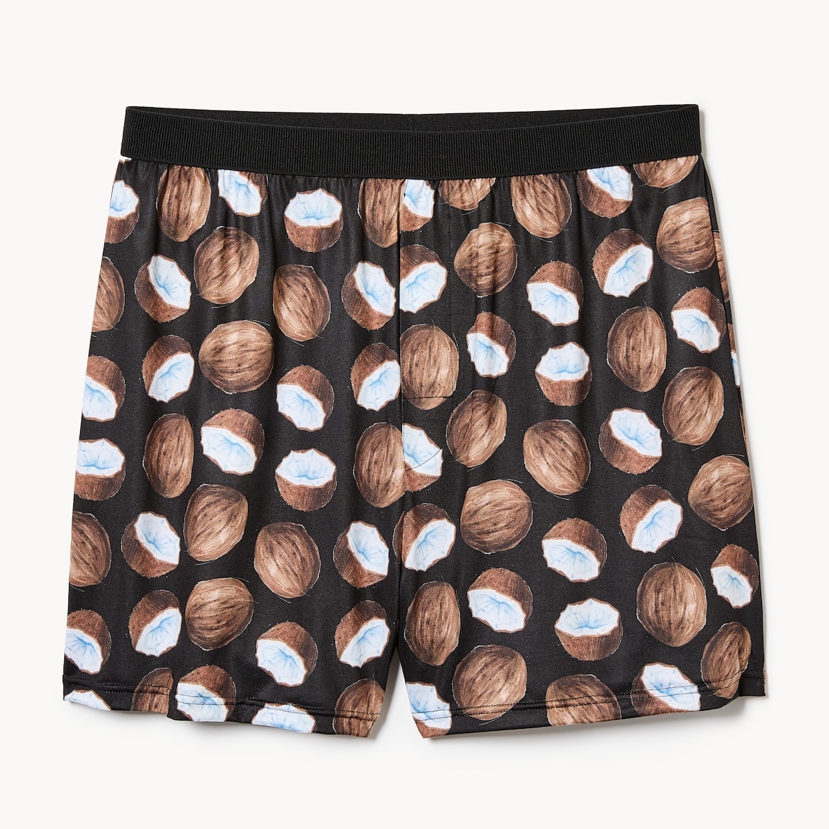 Men's Printed Boxer - Brown