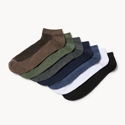 Men's 7-Pack Low-Cut Socks - Multi