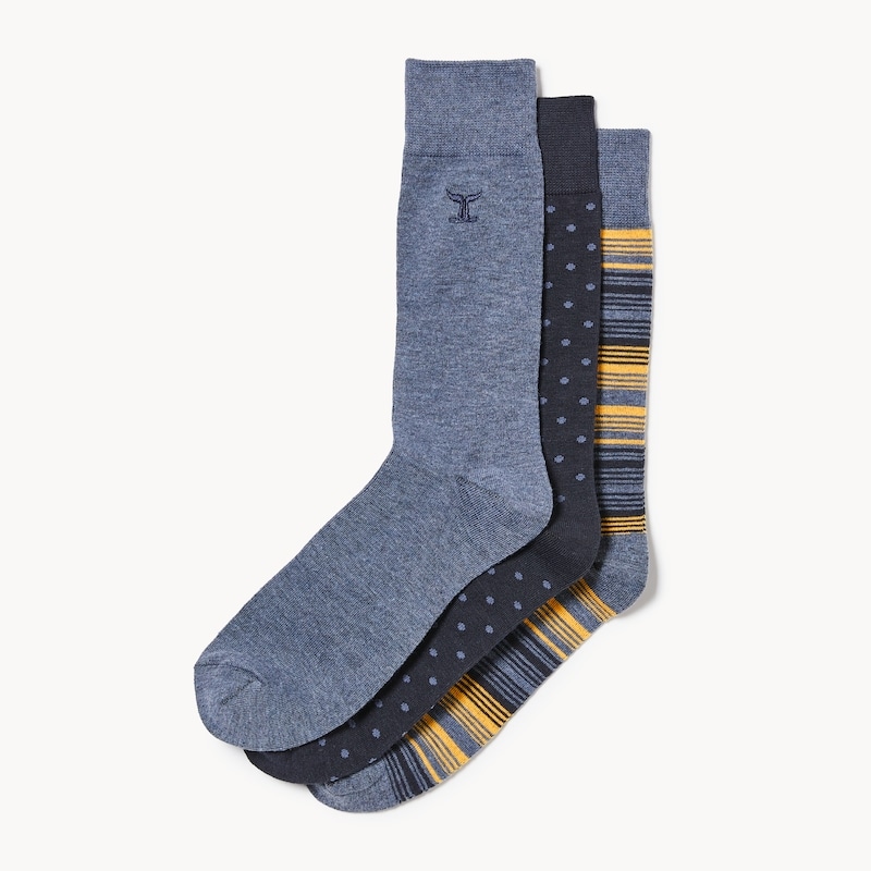 Men's 3-Pack Crew Socks