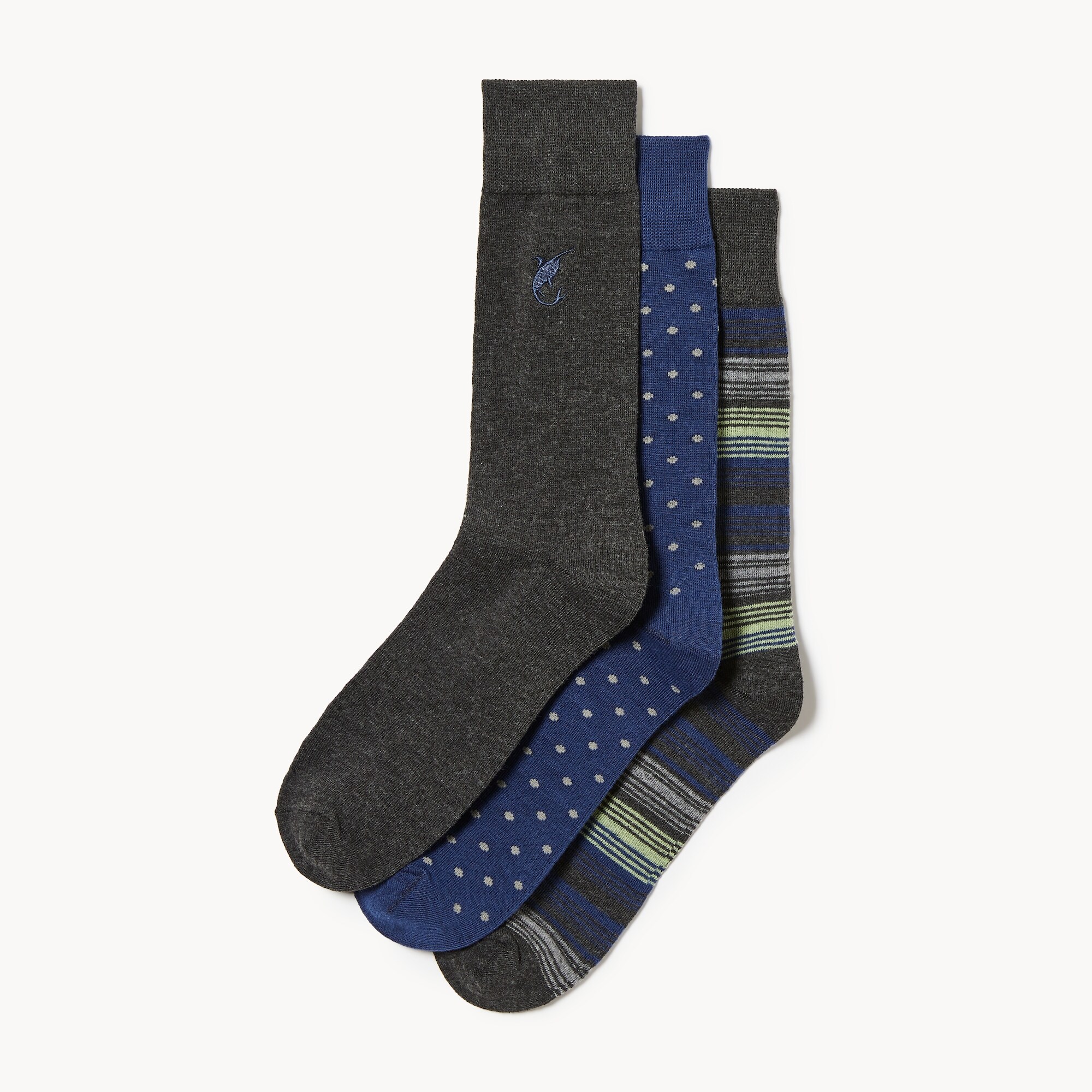 Men's 3-Pack Crew Socks