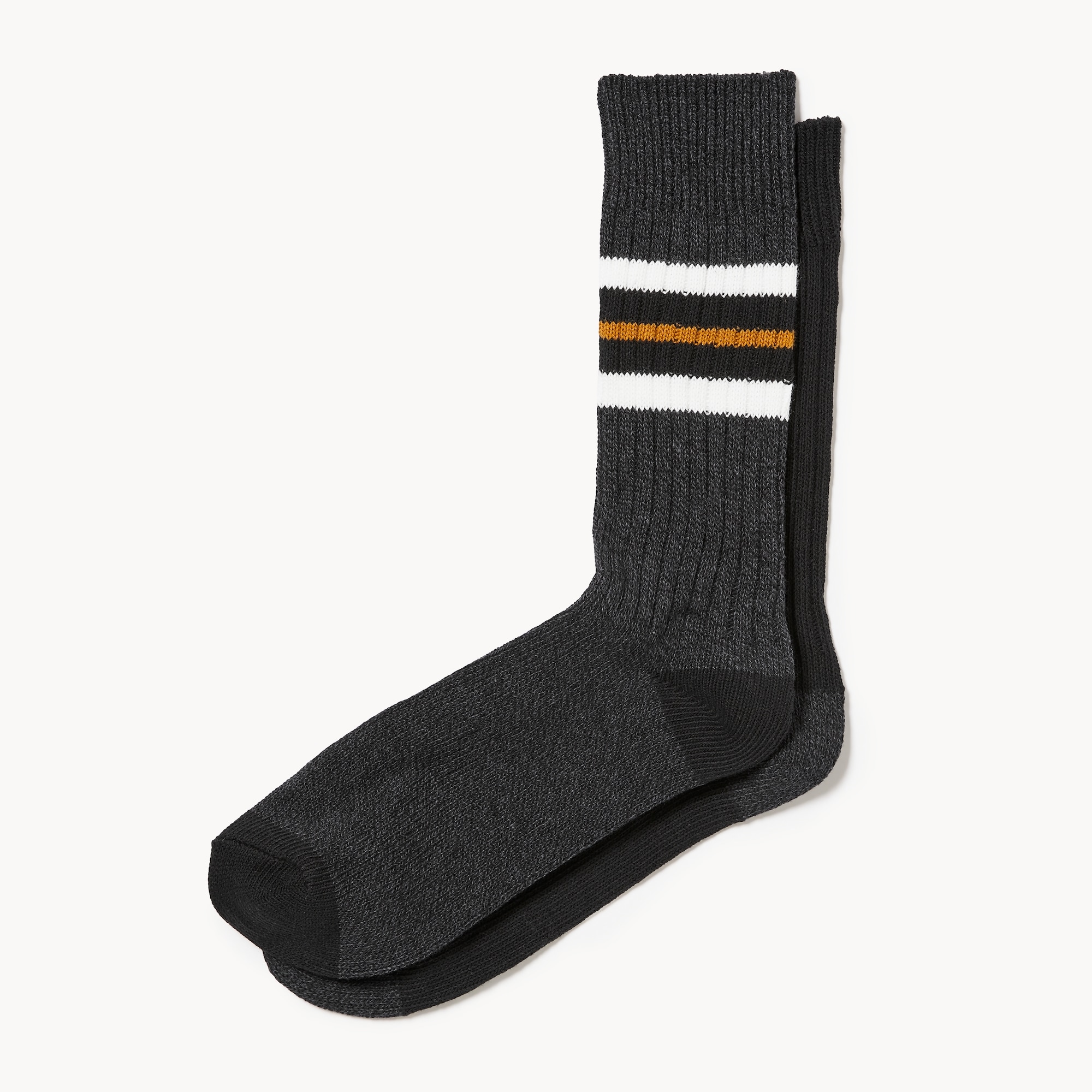 Ens. 2&nbsp;paires de chaussettes tube épaisses, hommes