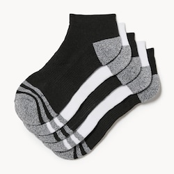 Joe Fresh Ens. de 5 paires de socquettes pour hommes 1 ea, 12,00 $/1ch