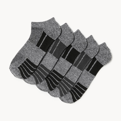 Joe Fresh Men's 5-Pack Low-Cut Socks 1 ea, $12.00/1ea
