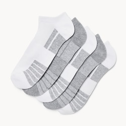 Joe Fresh Ens. de 5 paires de chaussettes basses pour hommes 1 ea, 12,00 $/1ch