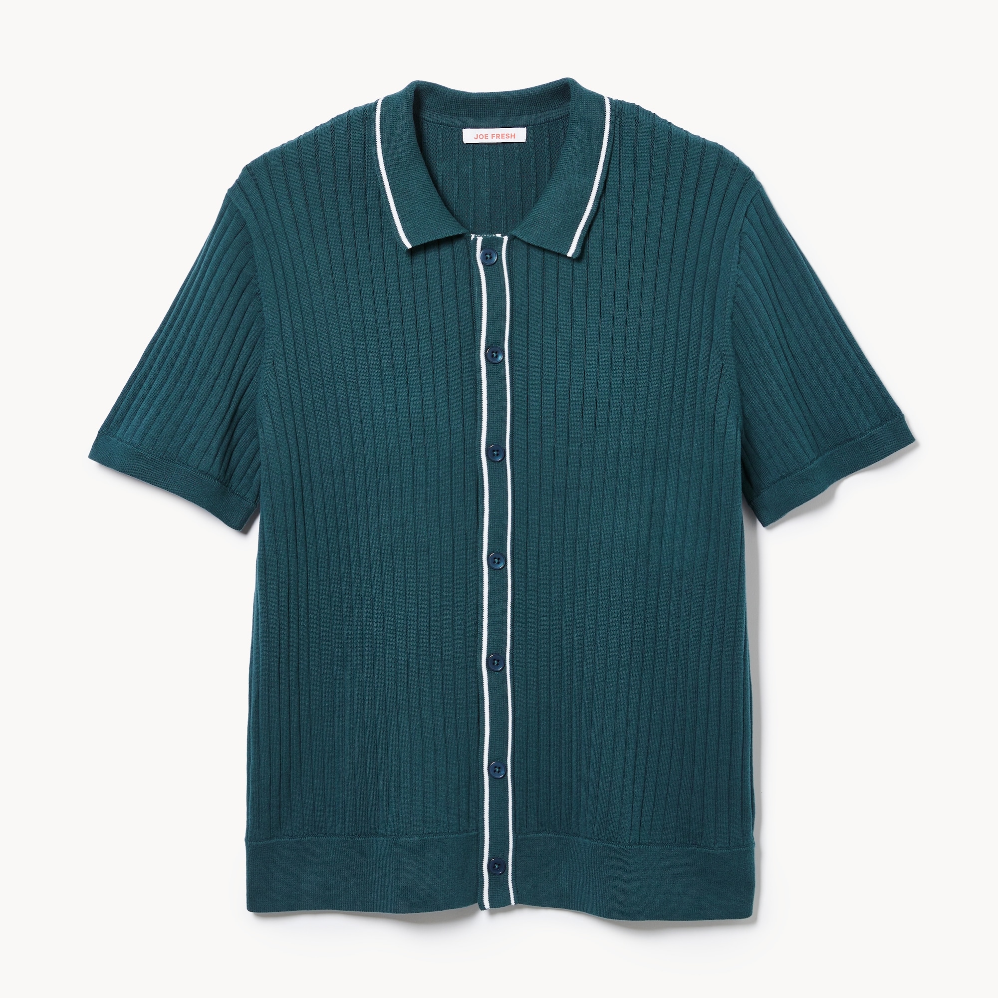 Chandail polo boutonné pour hommes