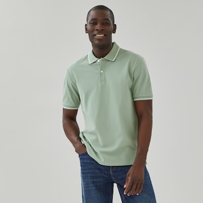 Men's Essential Pique Polo - Dusty Green