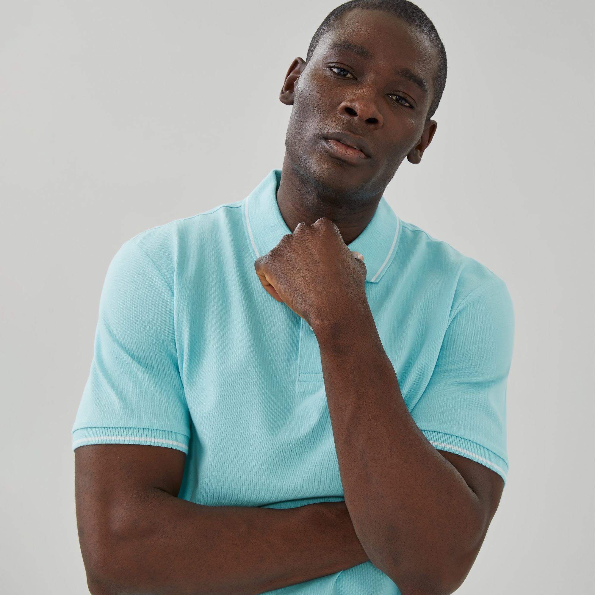 Polo piqué essentiel pour hommes