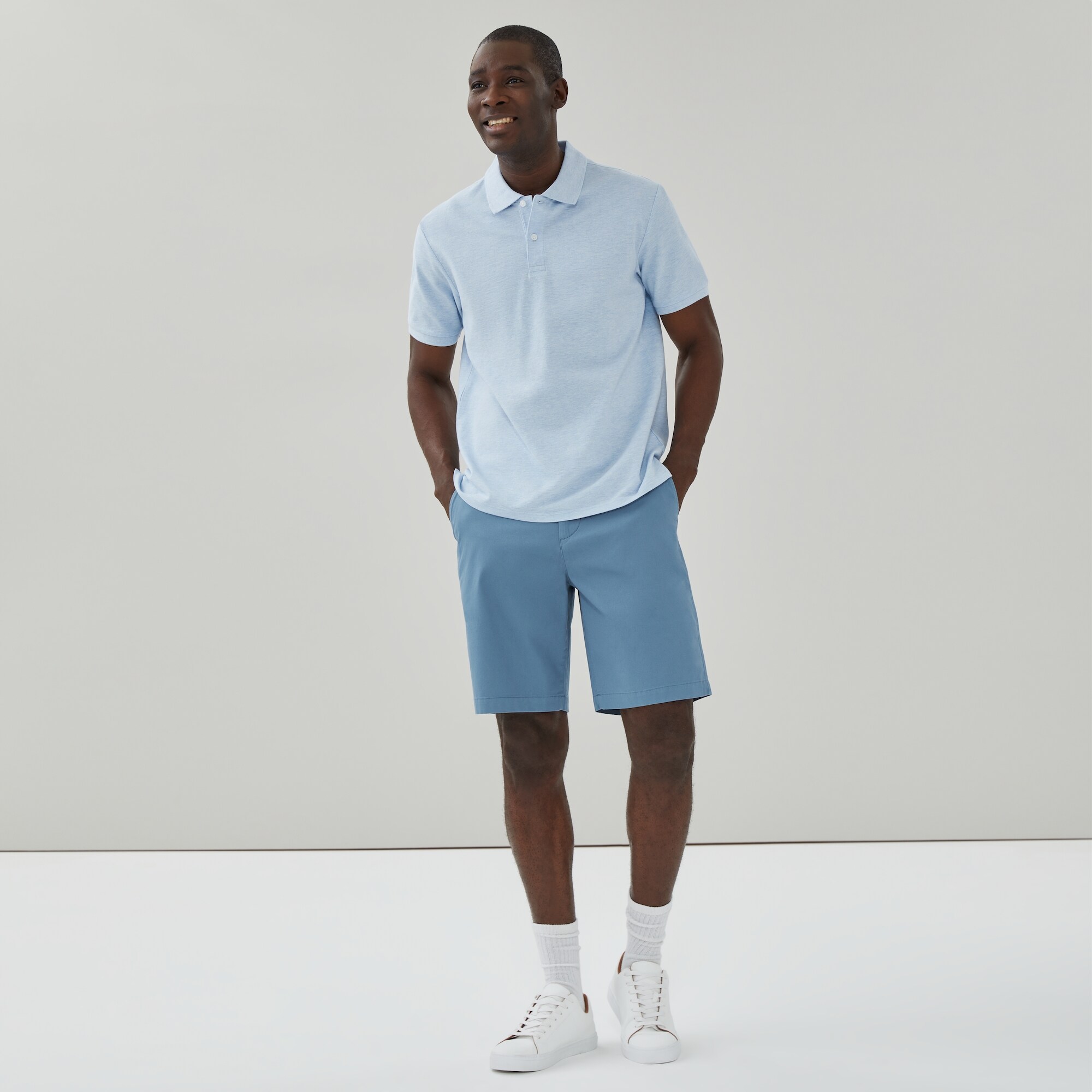 Polo piqué essentiel pour hommes