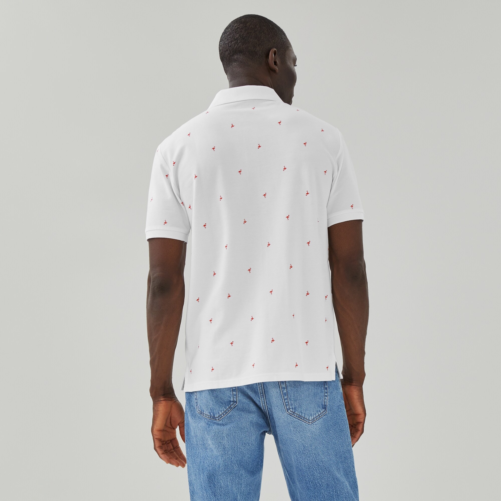 Polo piqué essentiel imprimé pour hommes