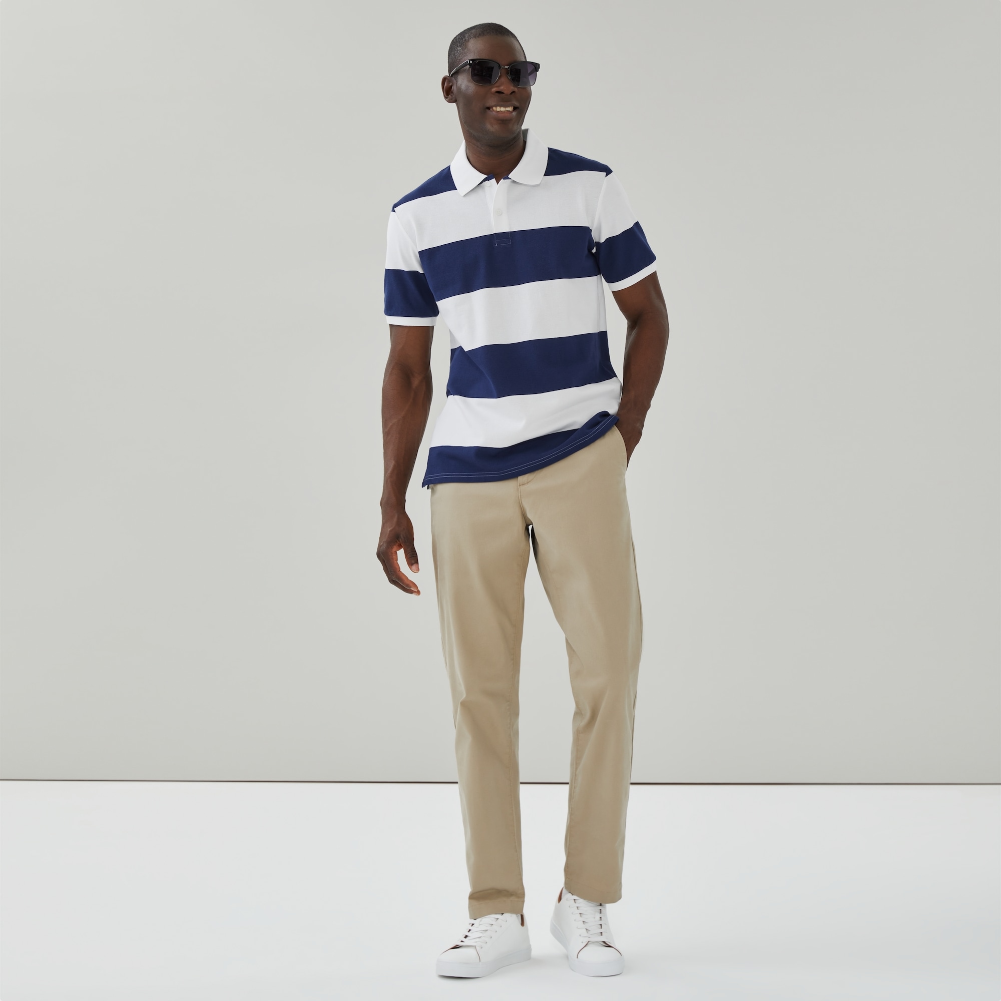 【希少】Supreme Washed Stripe Polo NAVY / M Supreme Washed Stripe Polo Black White Navy 3colors 26SS | eBay