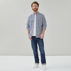 Joe Fresh Men's Poplin Botton-Down Shirt 1 ea, $35.00/1ea