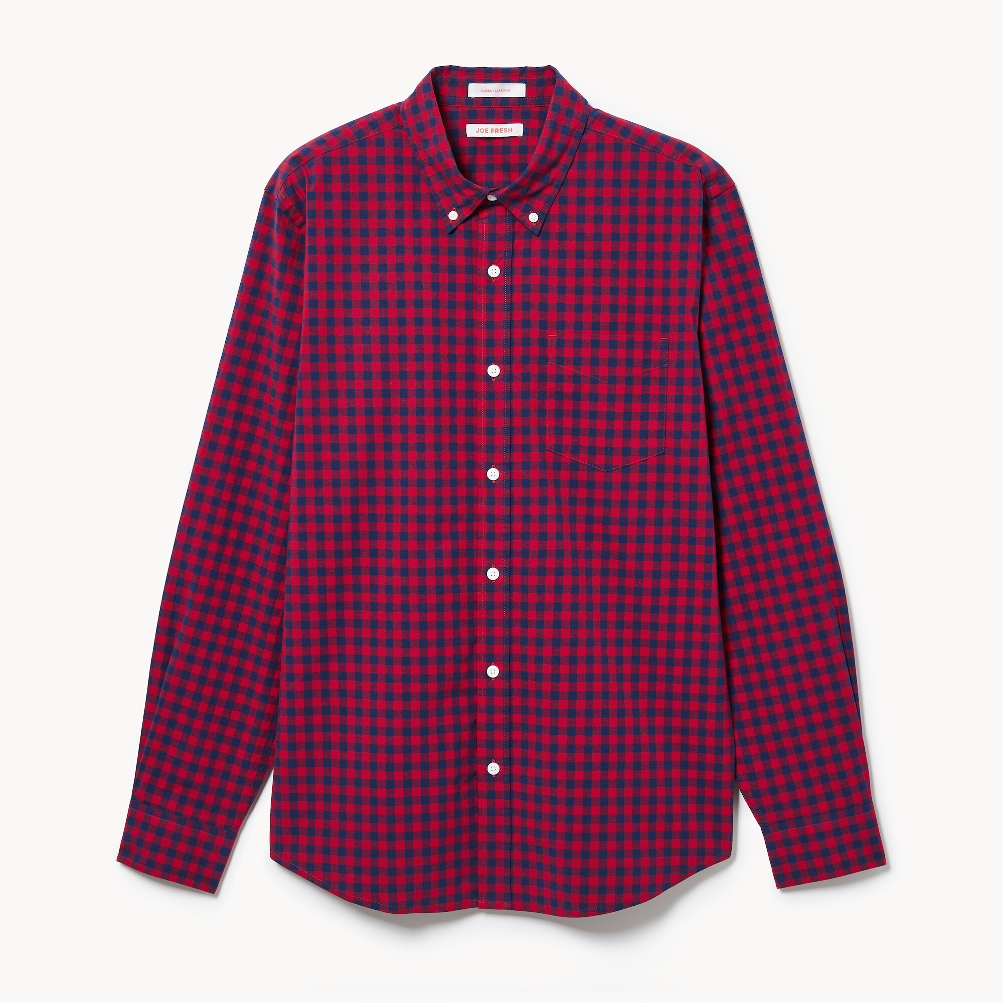 Men's Poplin Botton-Down Shirt