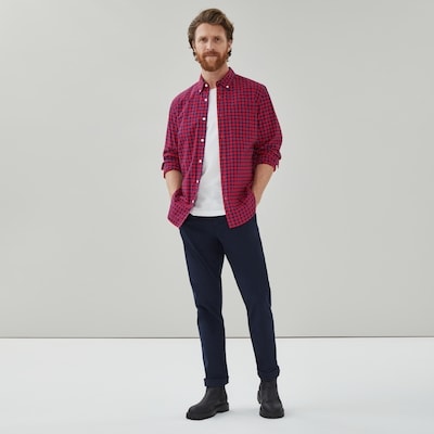 Joe Fresh Men's Poplin Botton-Down Shirt 1 ea, $35.00/1ea