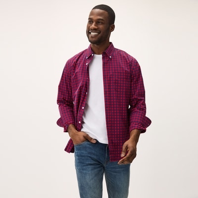 Joe Fresh Chemise boutonnée en popeline pour hommes 1 ea, 35,00 $/1ch