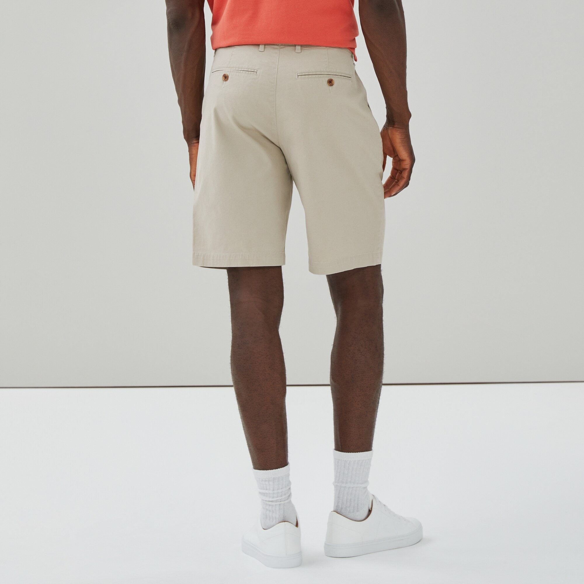 Short souple en coutil pour hommes