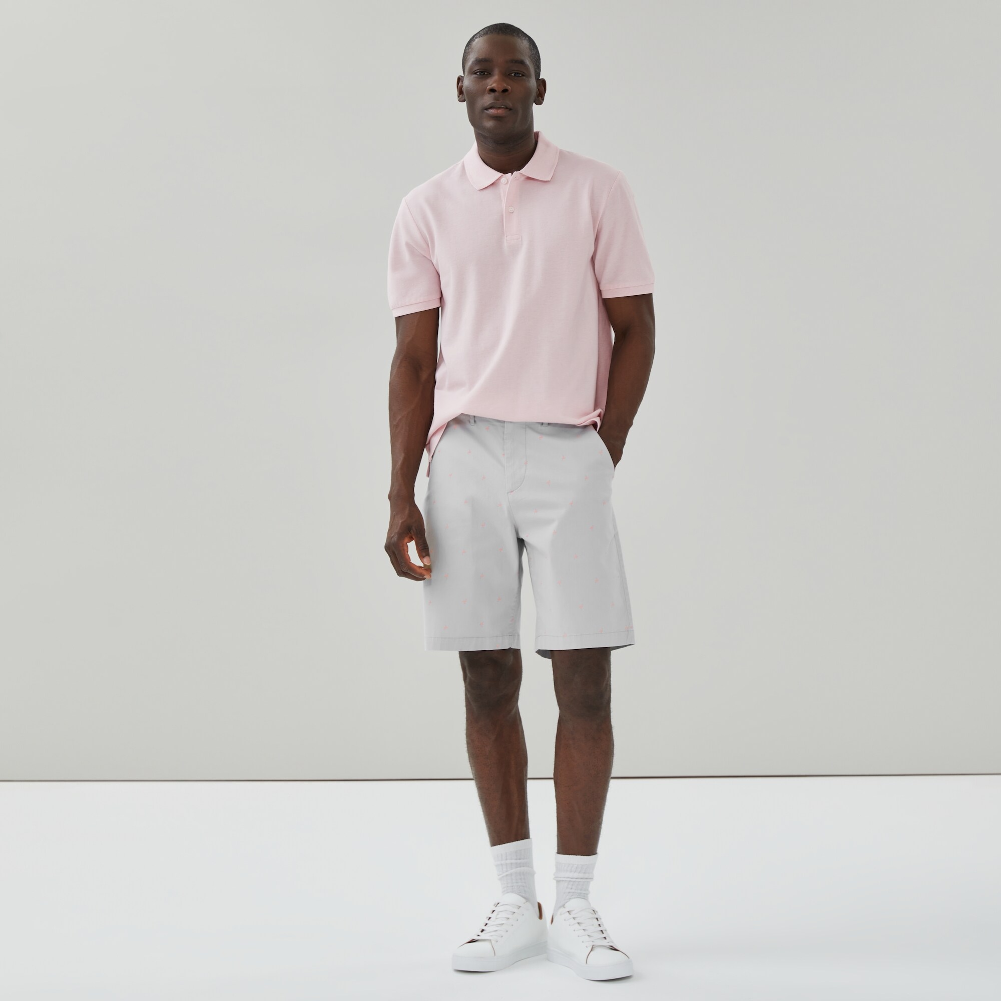 Men's Flex Printed Chino Short
