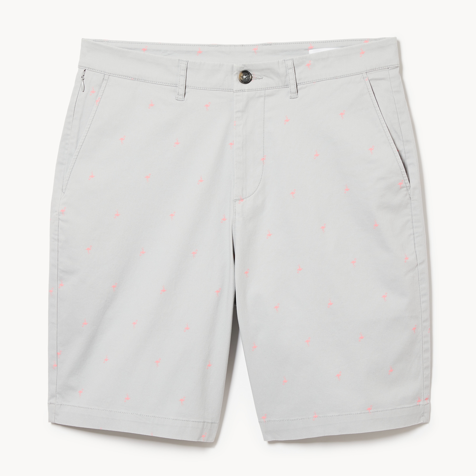 Short souple en coutil imprimé pour hommes