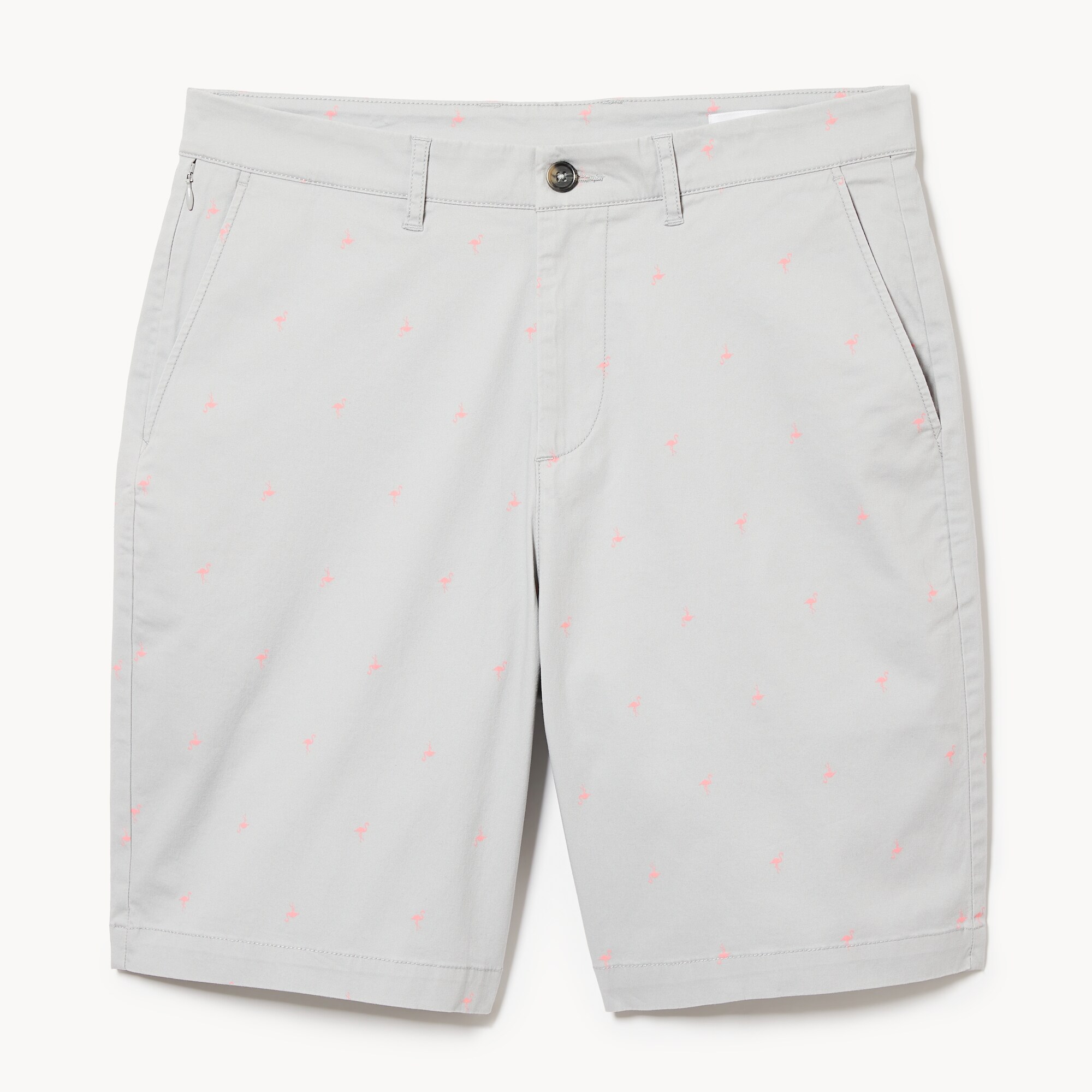 Short souple en coutil imprimé pour hommes