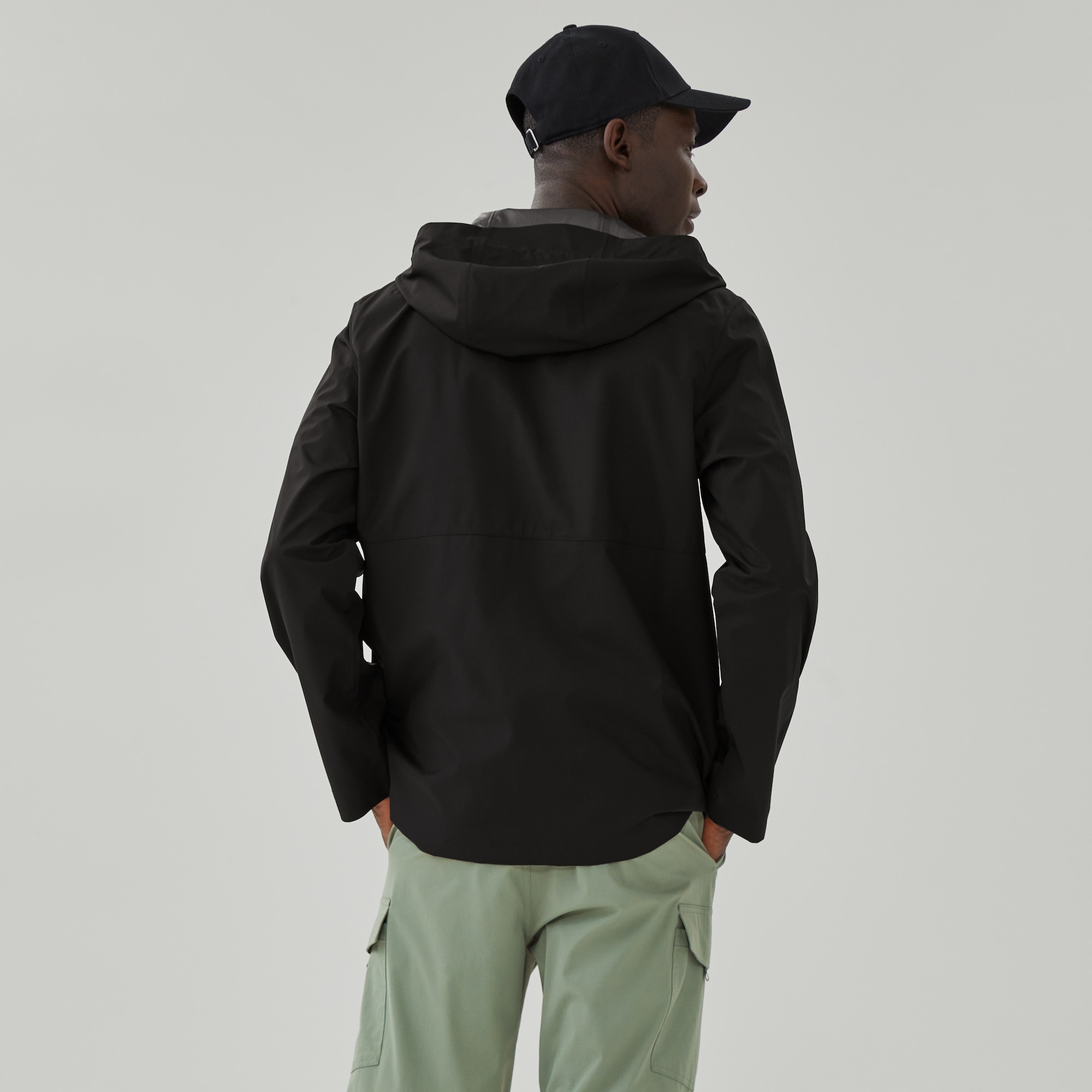 Men's Hooded Raincoat