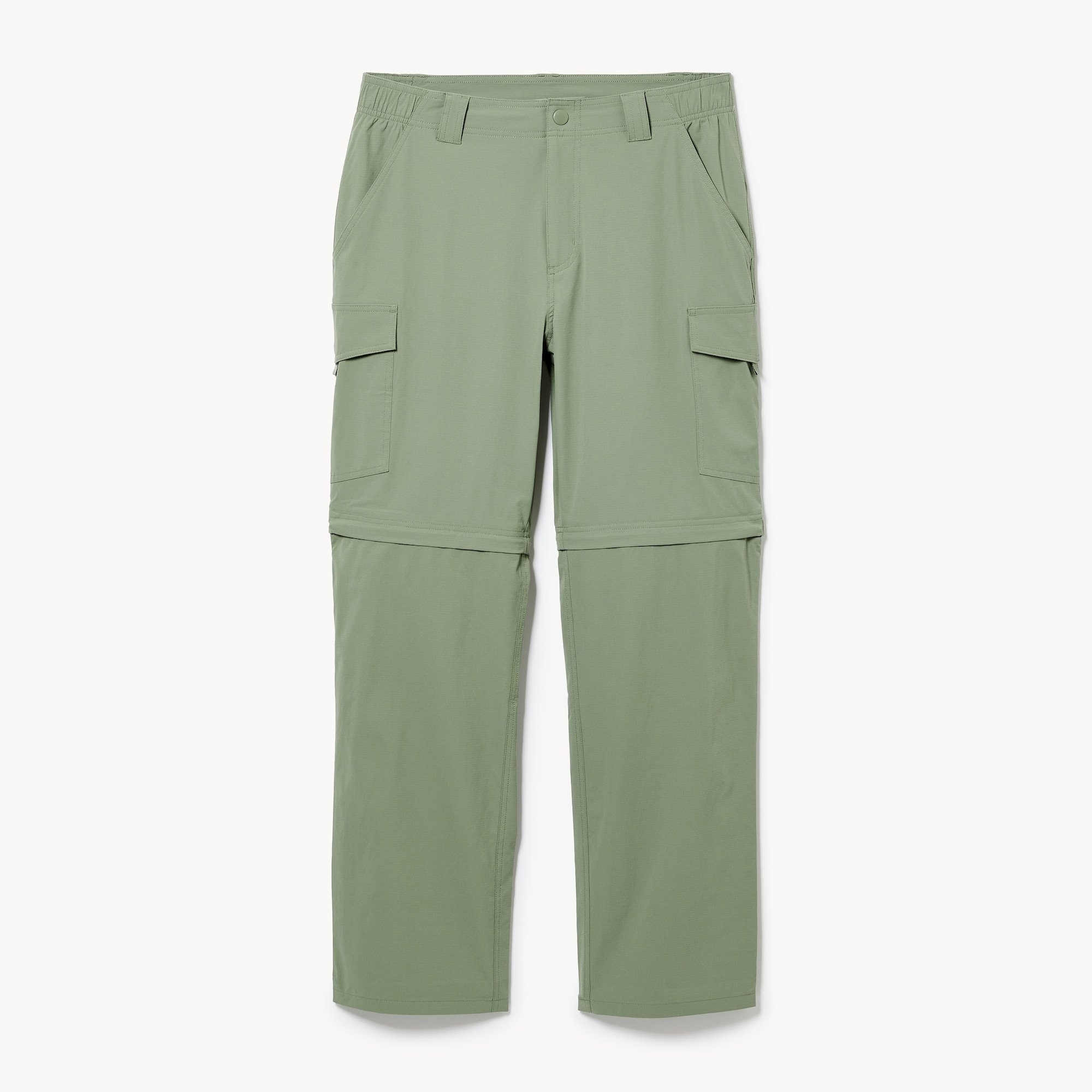 Men's Flex Ripstop Zip-Off Cargo Pant in Dusty Green from Joe Fresh