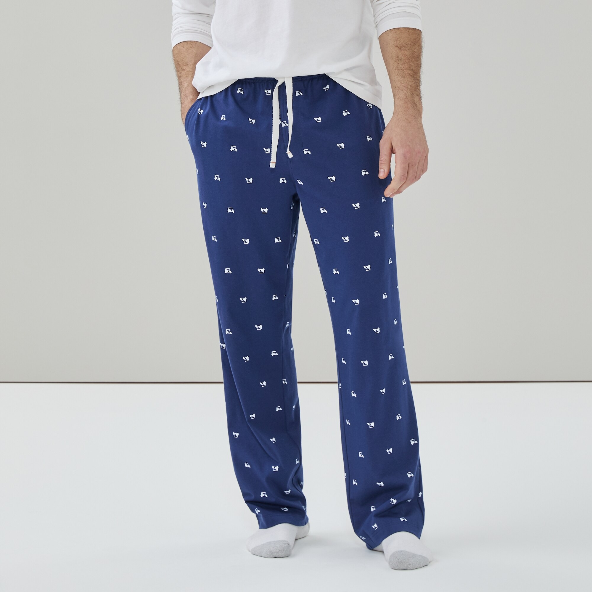 Pantalon de nuit imprimé pour hommes