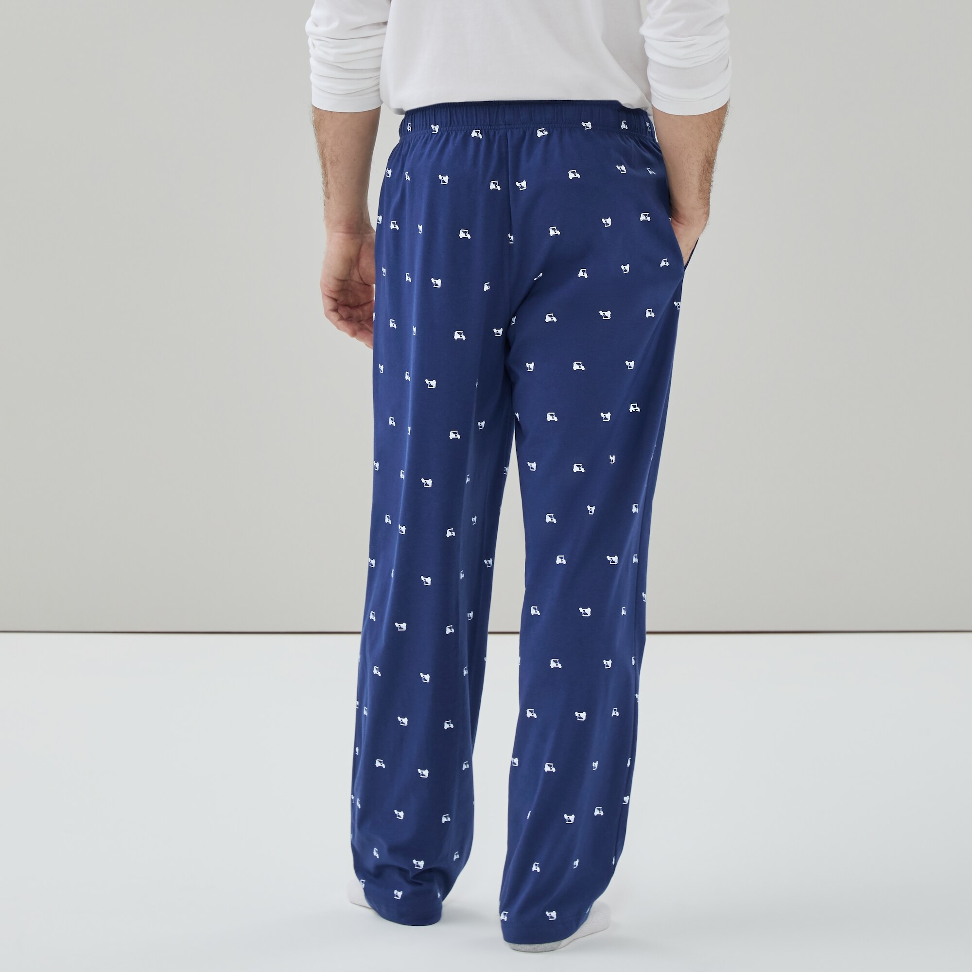 Pantalon de nuit imprimé pour hommes
