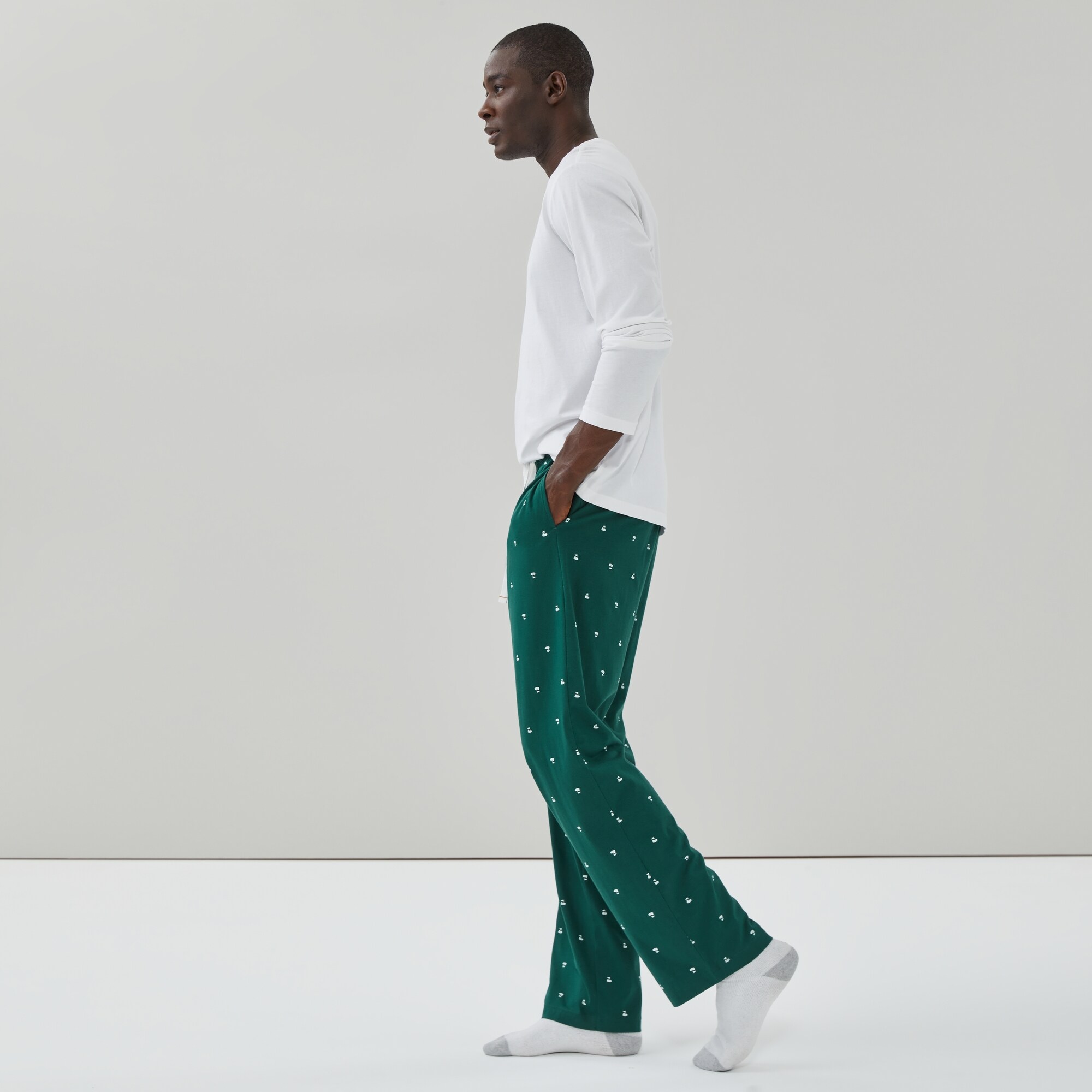 Pantalon de nuit imprimé pour hommes
