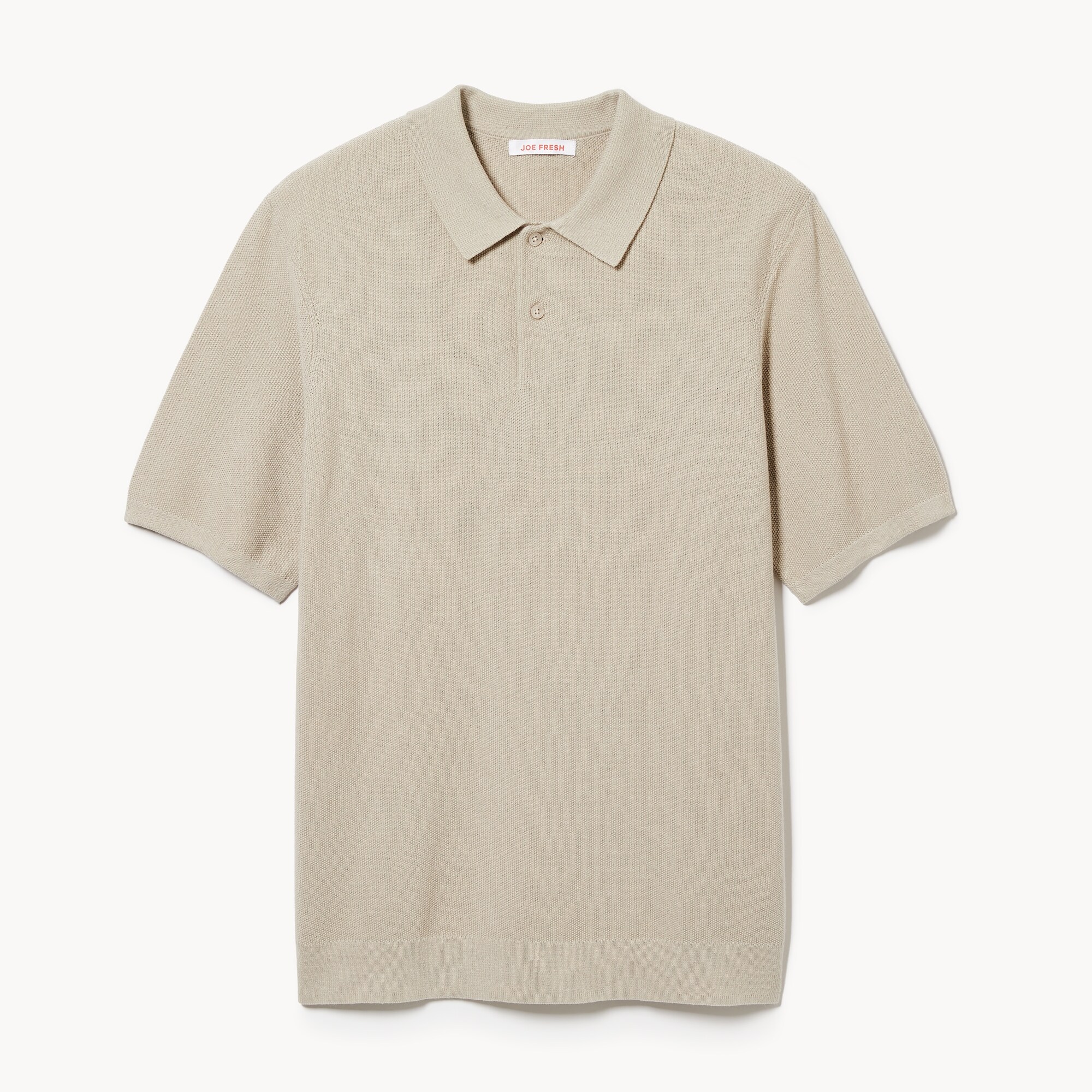 Men's Short Sleeve Polo Sweater