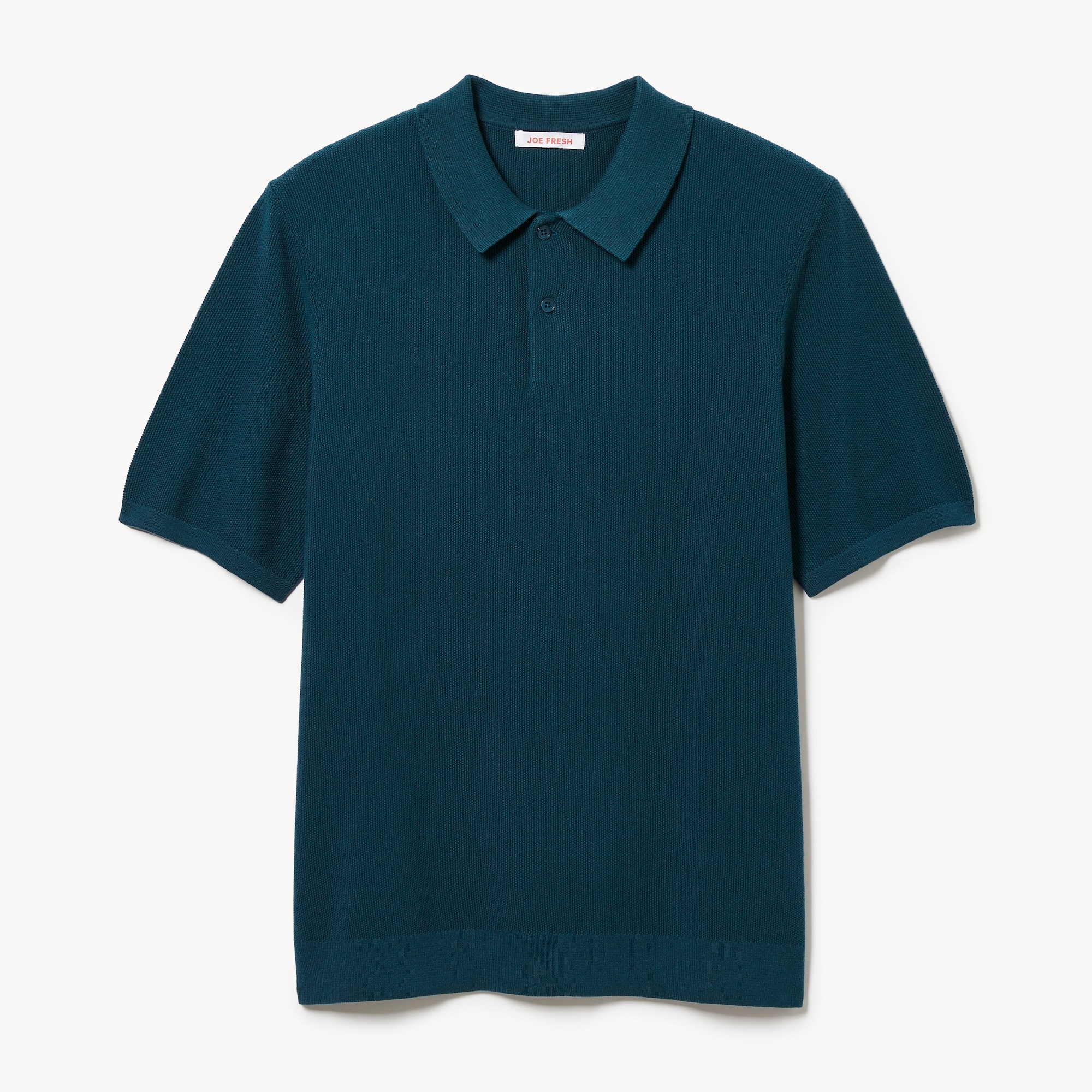 Men's Short Sleeve Polo Sweater