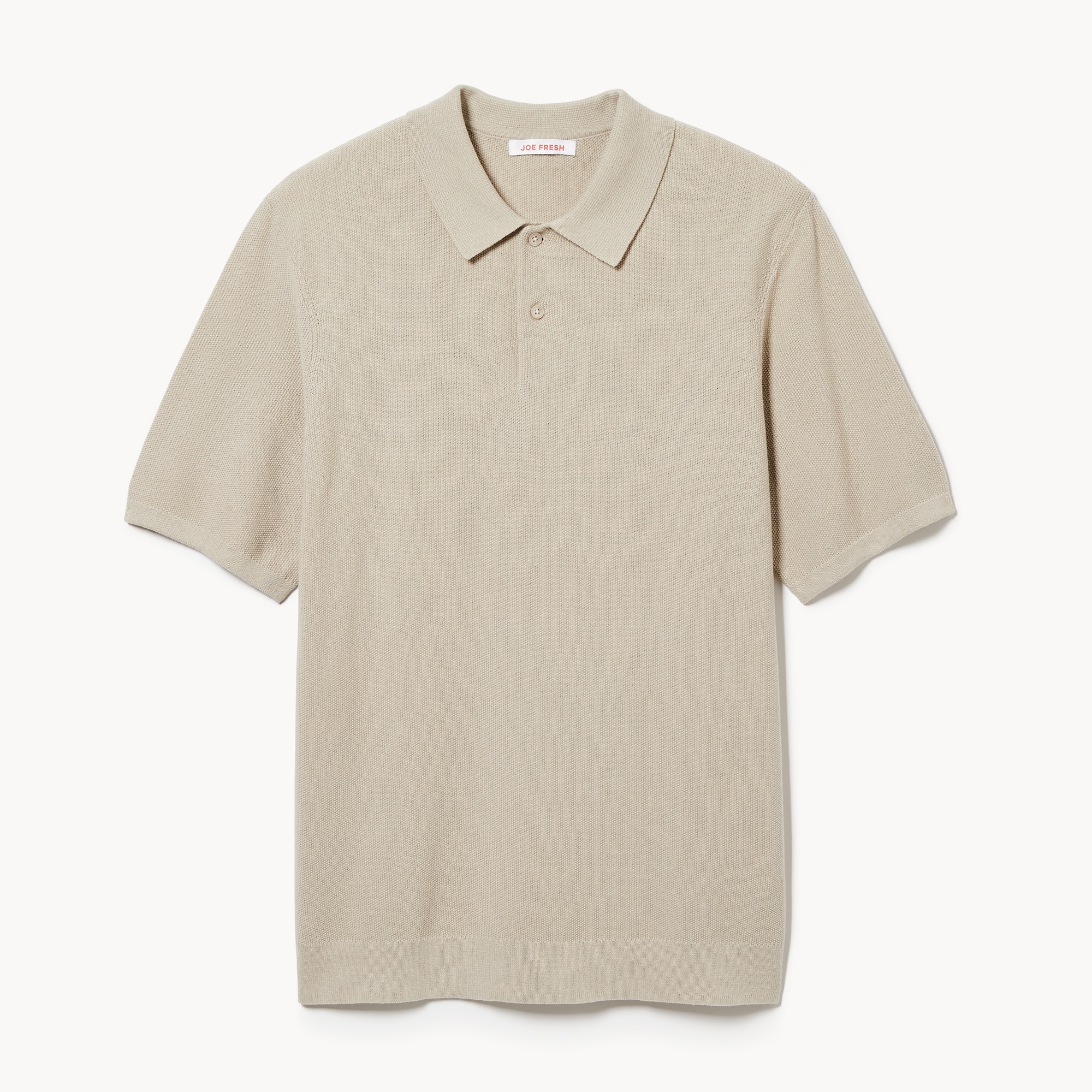 Men's Short Sleeve Polo Sweater