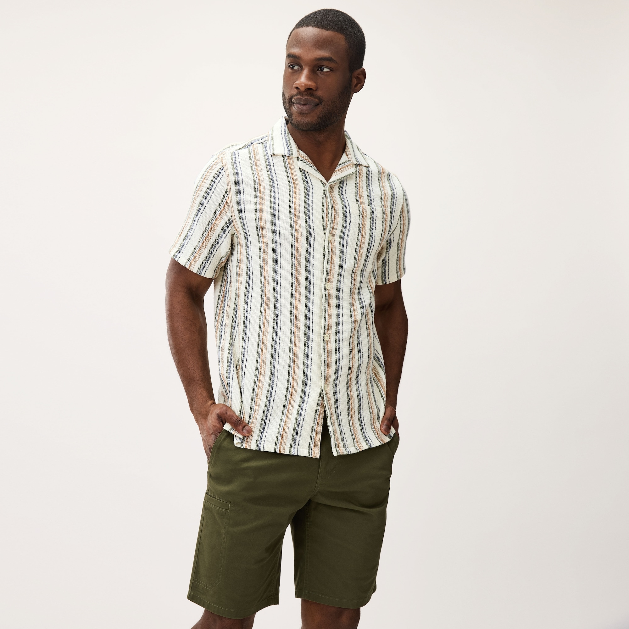 Men's Camp Collar Shirt
