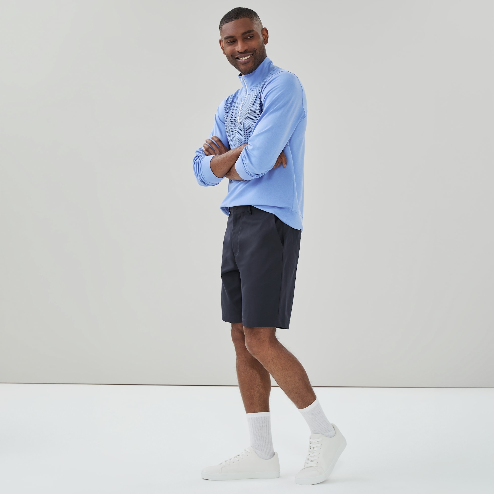 Men's Active Golf Short in Dark Navy from Joe Fresh
